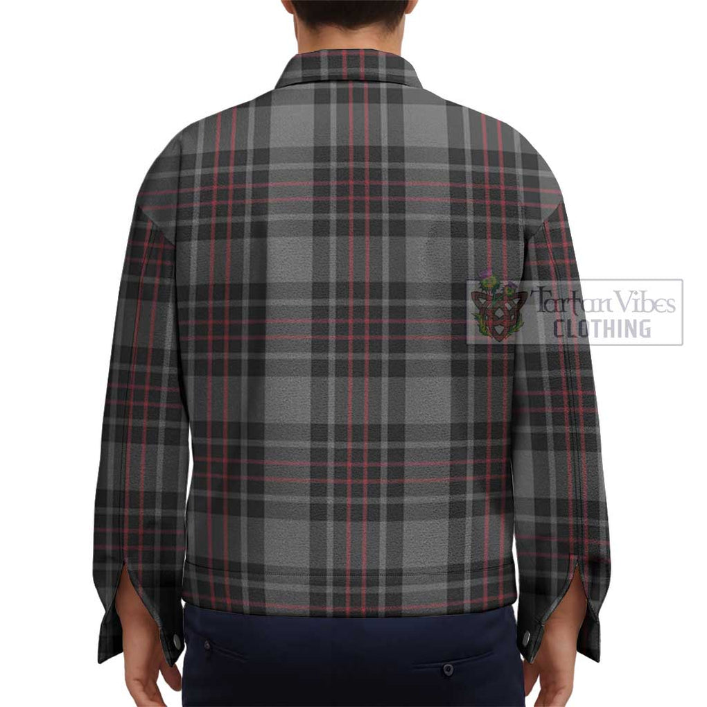 Flynn Tartan Unisex Lapel Cotton Jacket - Tartan Vibes Clothing