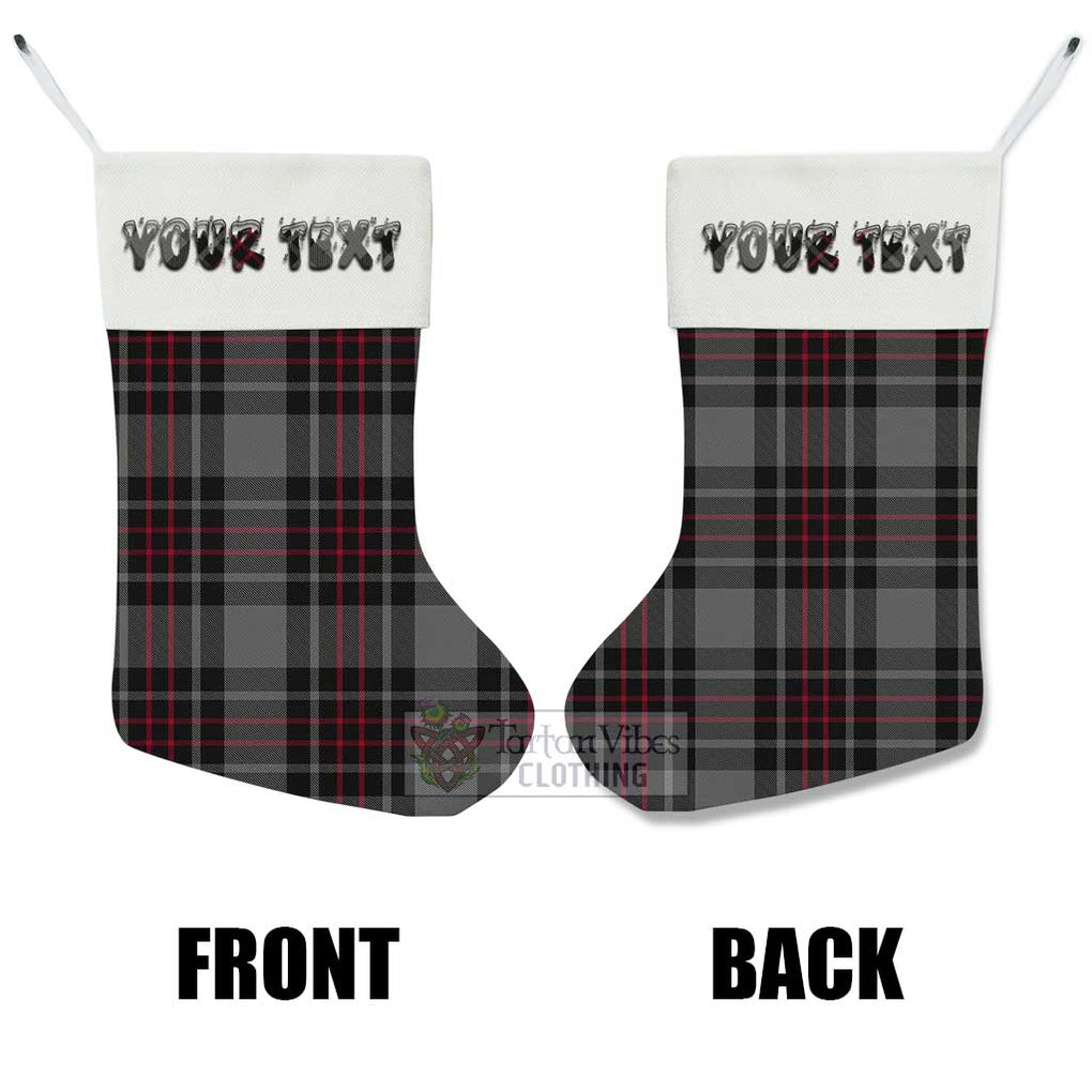 Flynn Tartan Christmas Stocking with Personalized Text - Tartan Vibes Clothing