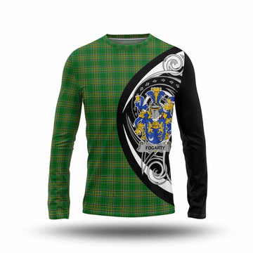 Fogarty Irish Clan Long Sleeve T-Shirt Celtic Circle Style Unisex - Tartan Vibes Clothing