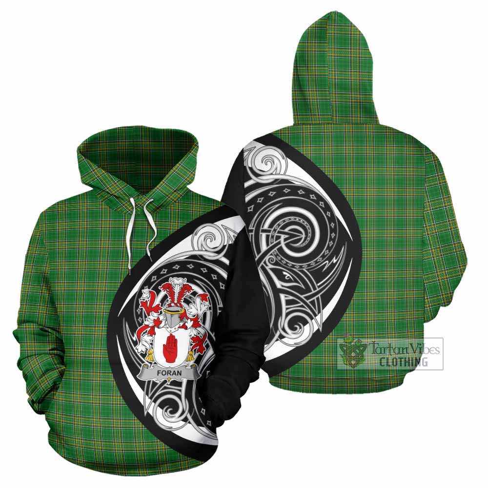 Tartan Vibes Clothing Foran Irish Clan Hoodie Celtic Circle Style