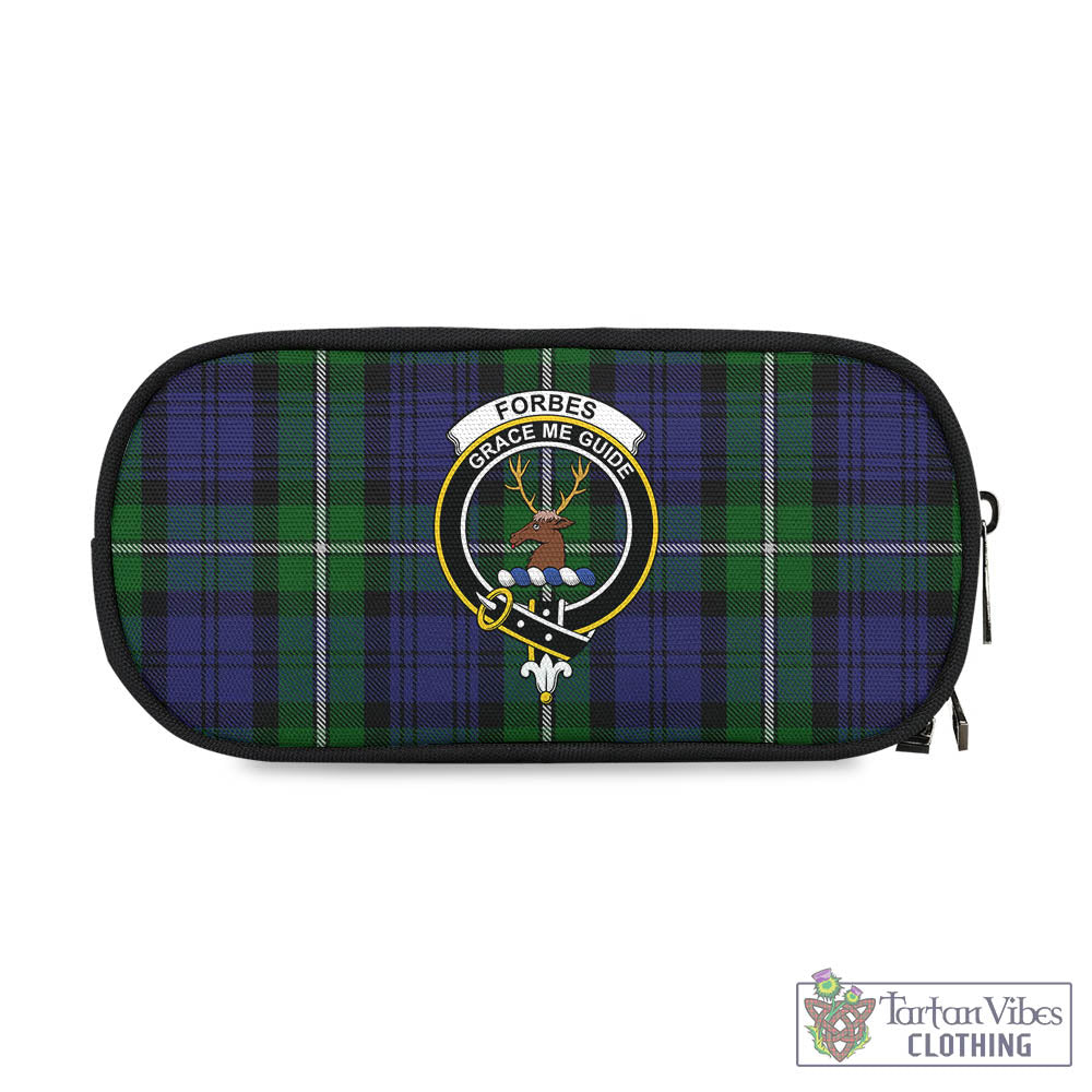 Tartan Vibes Clothing Forbes Tartan Pen and Pencil Case with Family Crest