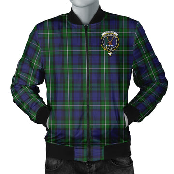 Forbes Tartan Bomber Jacket with Family Crest