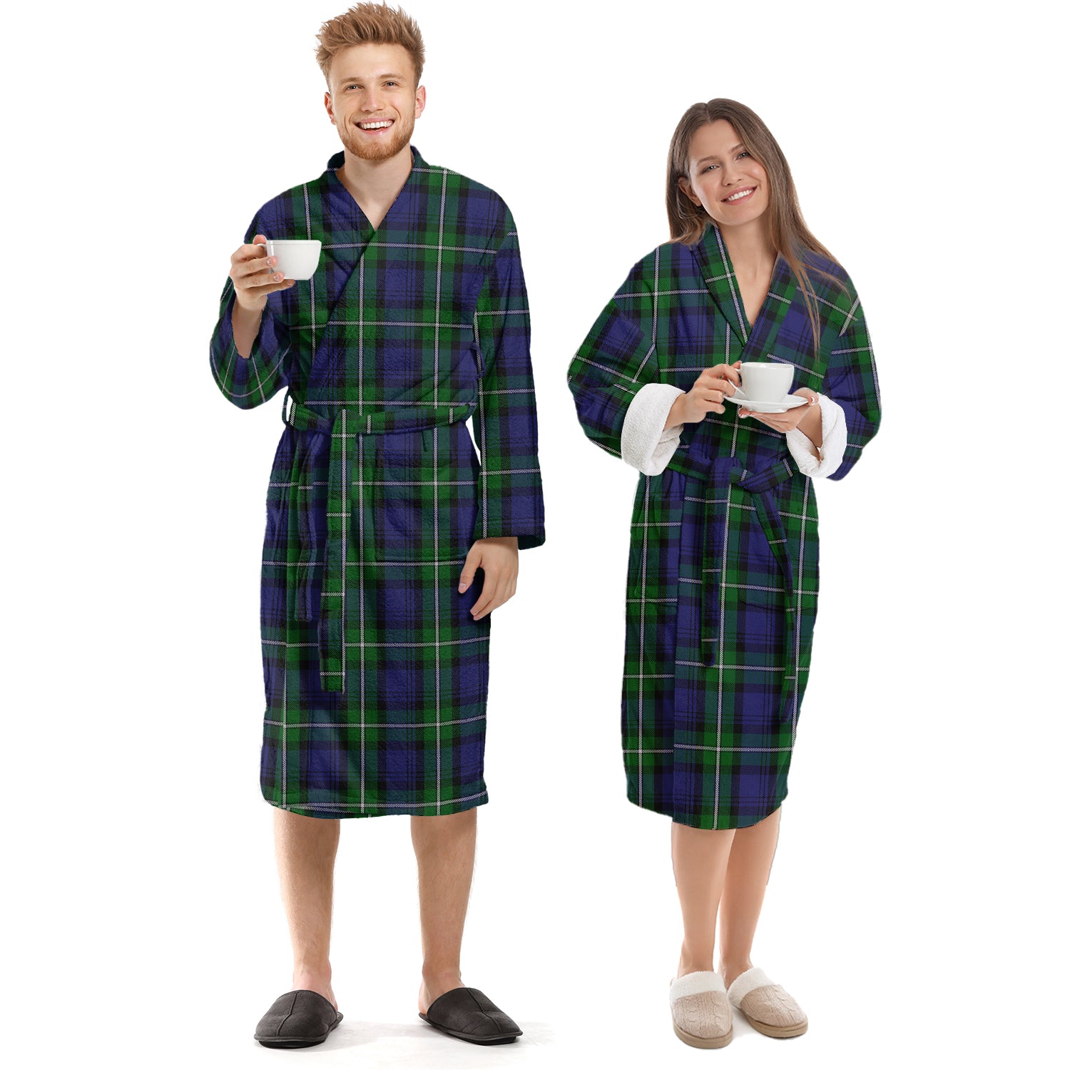 Forbes Tartan Bathrobe Unisex S - Tartan Vibes Clothing