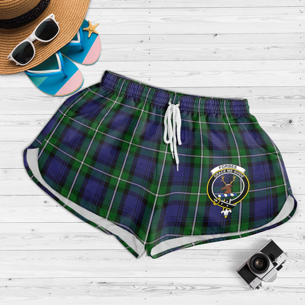 forbes-tartan-womens-shorts-with-family-crest