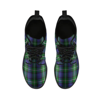 Forbes Tartan Leather Boots