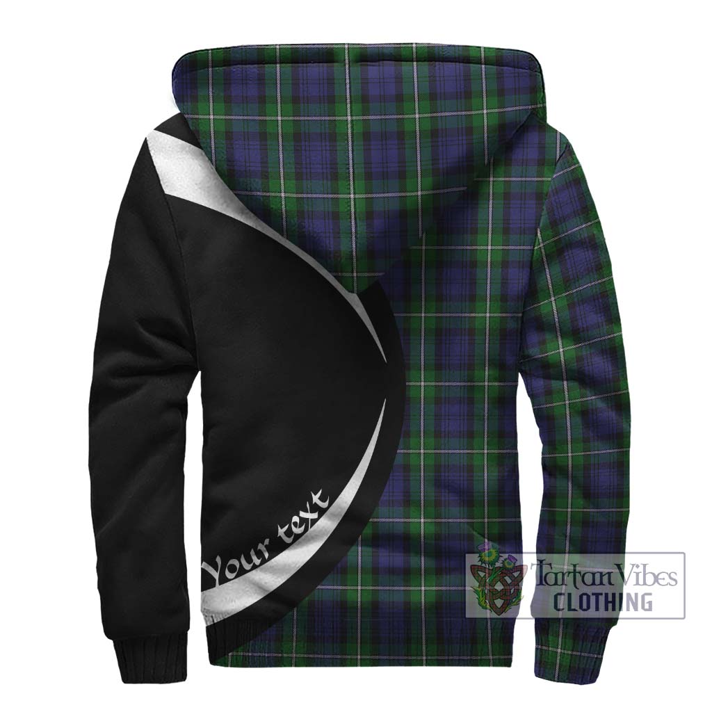 Forbes Tartan Sherpa Hoodie with Family Crest Circle Style - Tartan Vibes Clothing