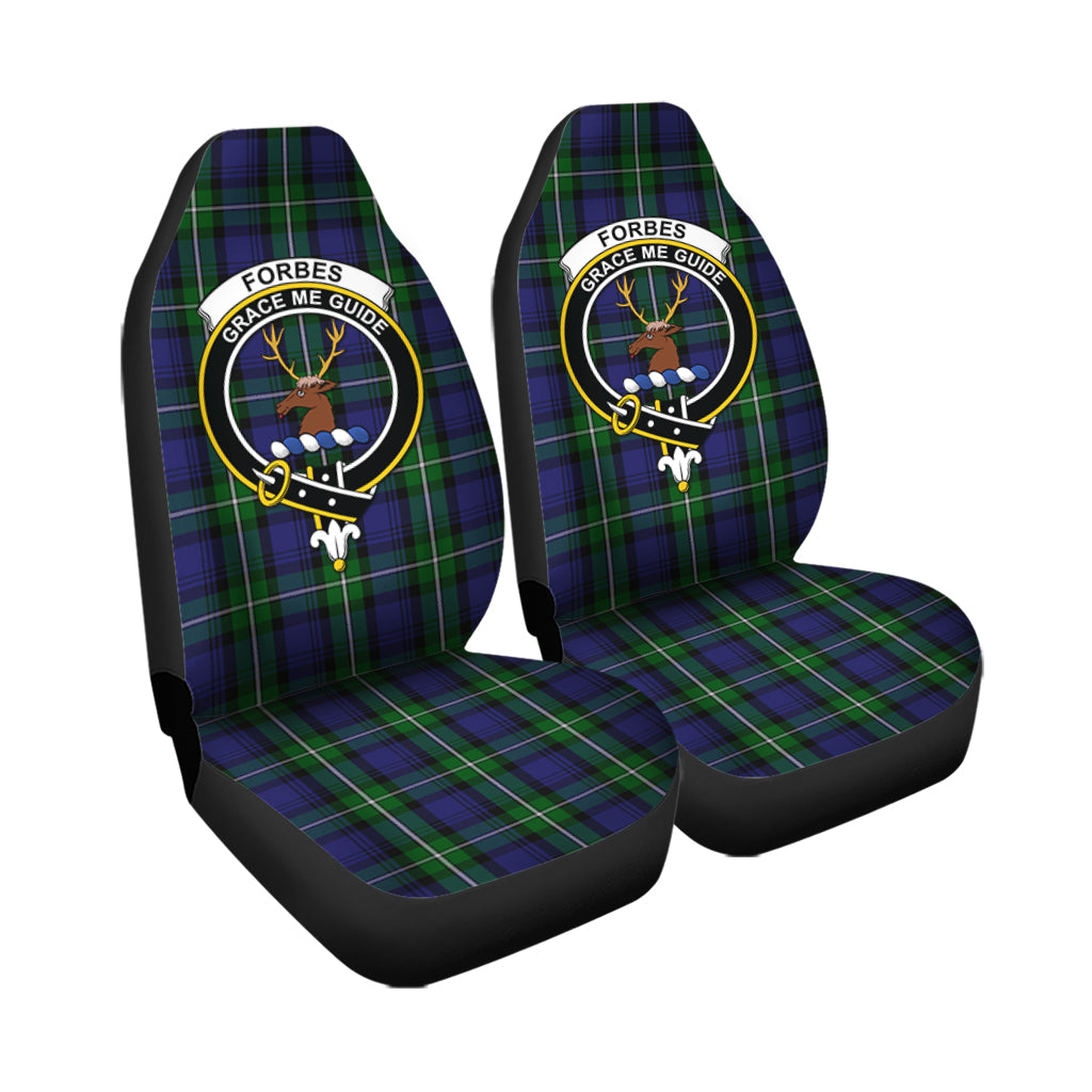 Forbes Tartan Car Seat Cover with Family Crest - Tartanvibesclothing