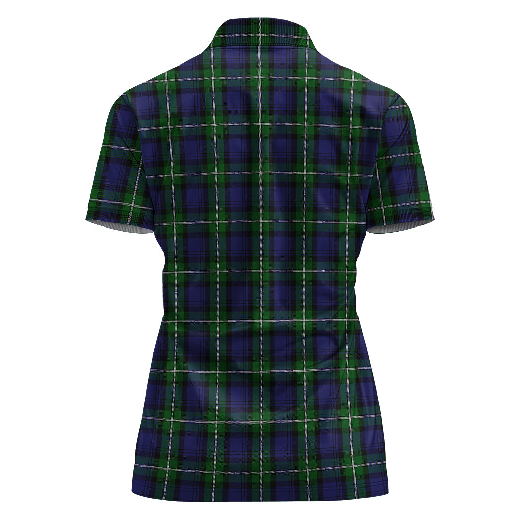 forbes-tartan-polo-shirt-with-family-crest-for-women