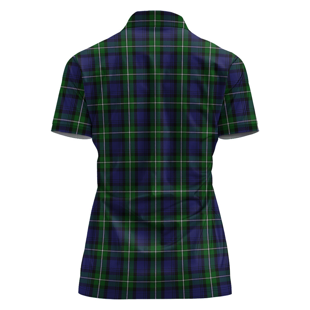 Forbes Tartan Polo Shirt with Family Crest For Women - Tartan Vibes Clothing