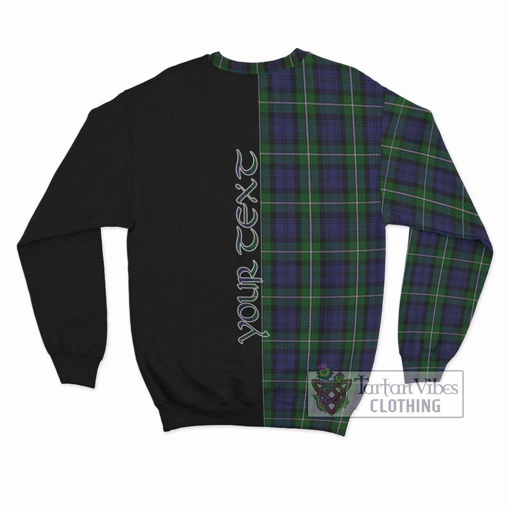 Forbes Tartan Sweatshirt with Family Crest and Half Of Me Style - Tartanvibesclothing Shop