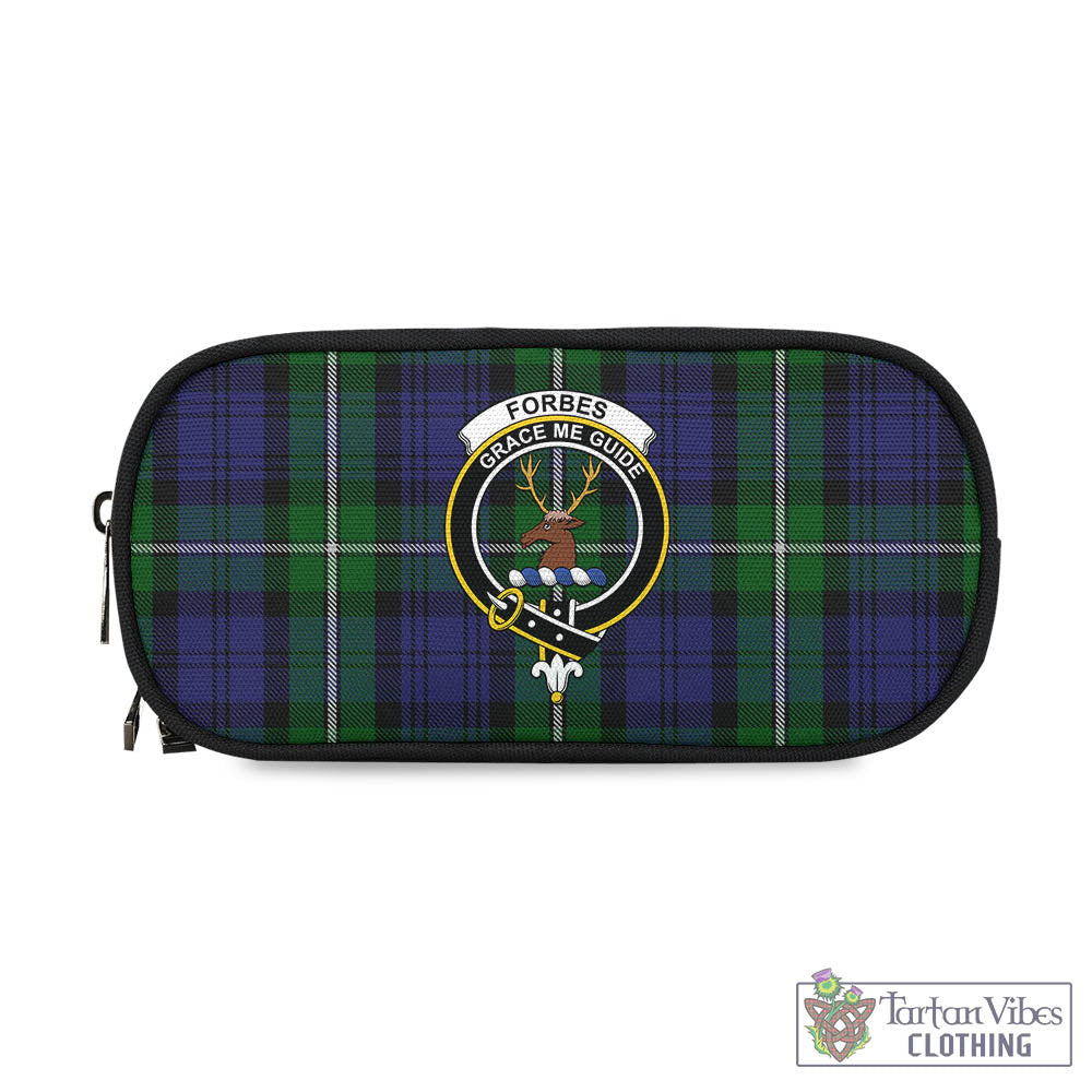 Tartan Vibes Clothing Forbes Tartan Pen and Pencil Case with Family Crest