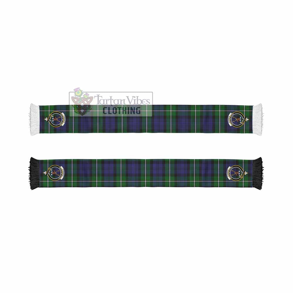 Tartan Vibes Clothing Forbes Tartan Ruffneck Scarf with Family Crest