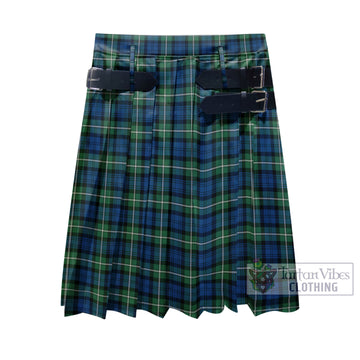 Forbes Ancient Tartan Men's Pleated Skirt - Fashion Casual Retro Scottish Kilt Style