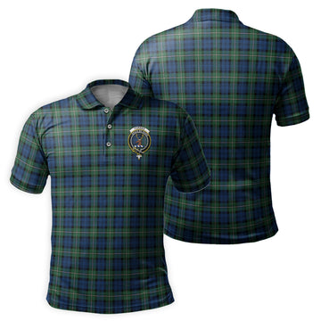 Forbes Ancient Tartan Men's Polo Shirt with Family Crest