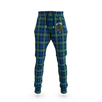 Forbes Ancient Tartan Joggers Pants with Family Crest
