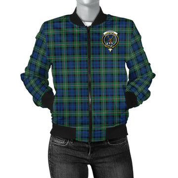 Forbes Ancient Tartan Bomber Jacket with Family Crest