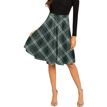 Forbes Dress Tartan Melete Pleated Midi Skirt