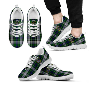 Forbes Dress Tartan Sneakers with Family Crest