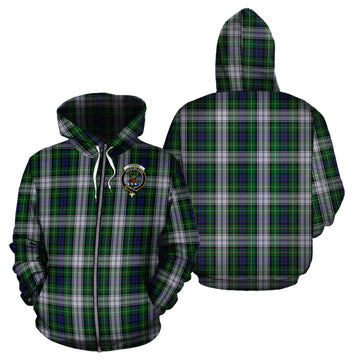 Forbes Dress Tartan Hoodie with Family Crest