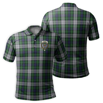 Forbes Dress Tartan Men's Polo Shirt with Family Crest