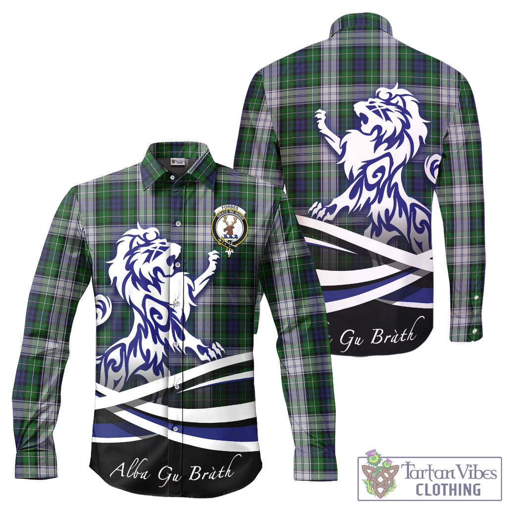 forbes-dress-tartan-long-sleeve-button-up-shirt-with-alba-gu-brath-regal-lion-emblem