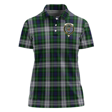 forbes-dress-tartan-polo-shirt-with-family-crest-for-women