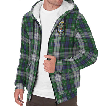 Forbes Dress Tartan Sherpa Hoodie with Family Crest