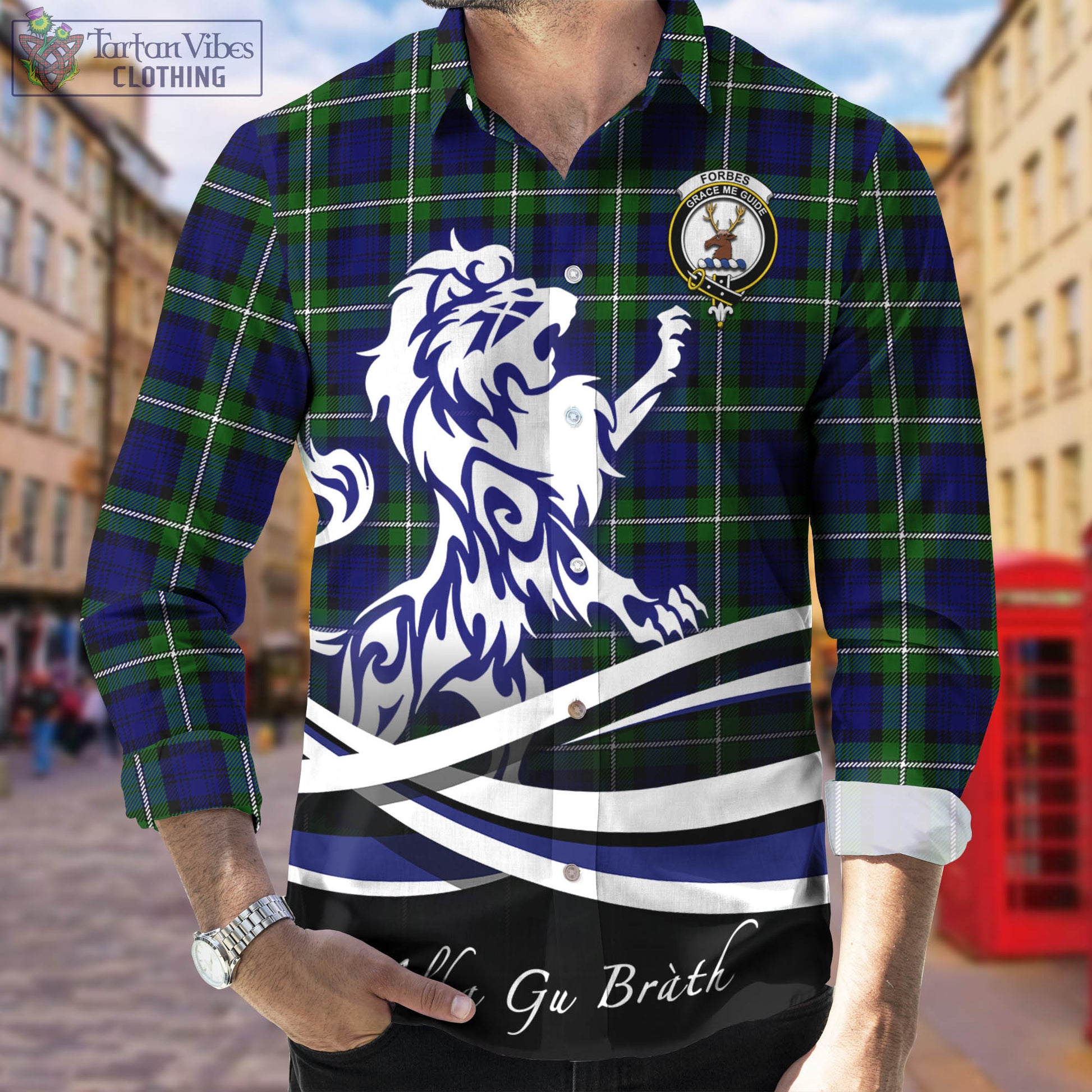forbes-modern-tartan-long-sleeve-button-up-shirt-with-alba-gu-brath-regal-lion-emblem