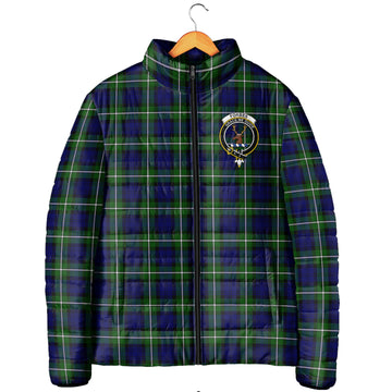 Forbes Modern Tartan Padded Jacket with Family Crest