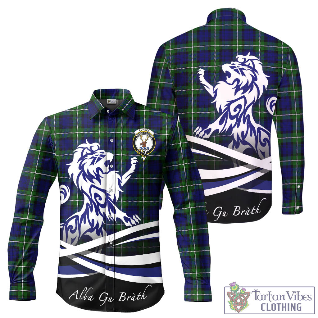 forbes-modern-tartan-long-sleeve-button-up-shirt-with-alba-gu-brath-regal-lion-emblem