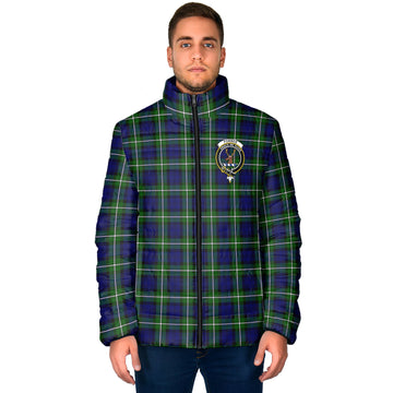 Forbes Modern Tartan Padded Jacket with Family Crest