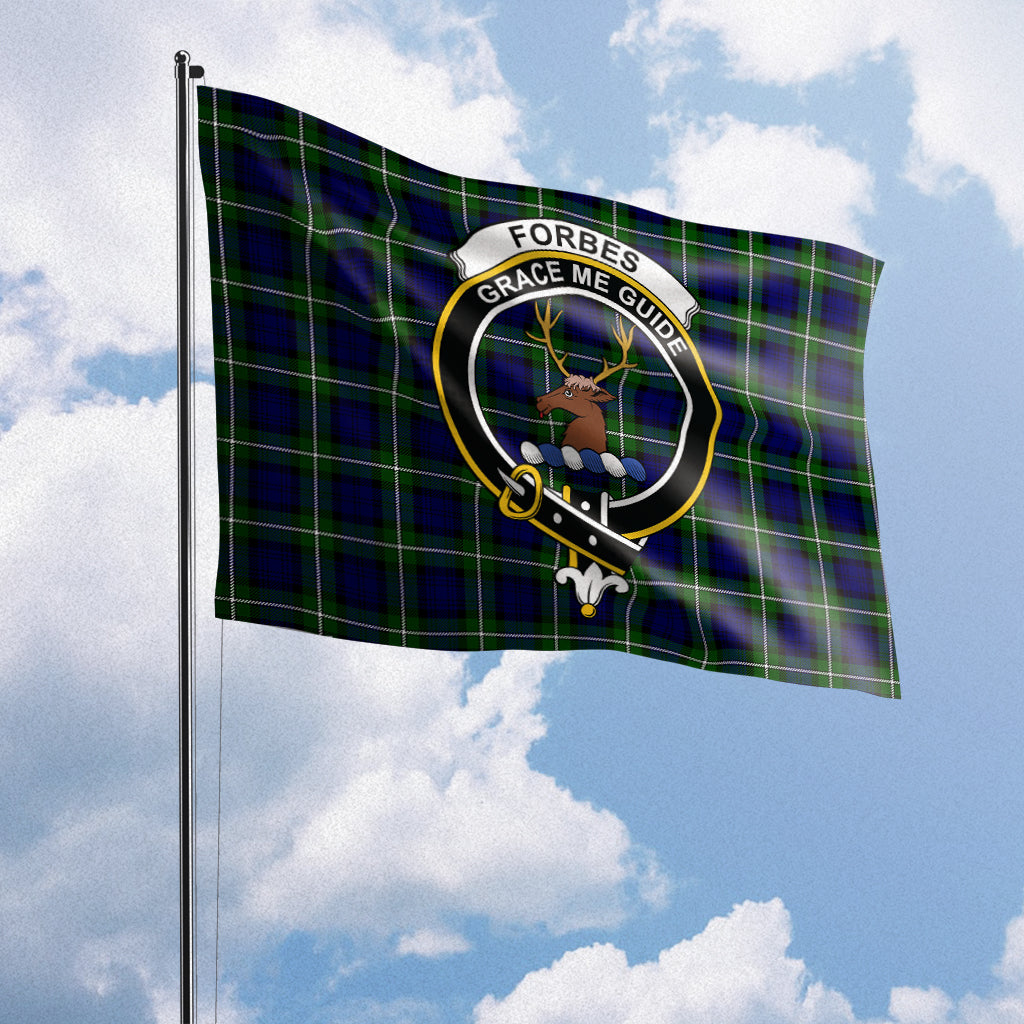 forbes-modern-tartan-flag-with-family-crest