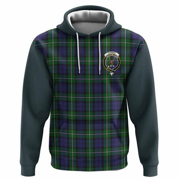 Forbes Tartan Accent Hoodie with Family Crest