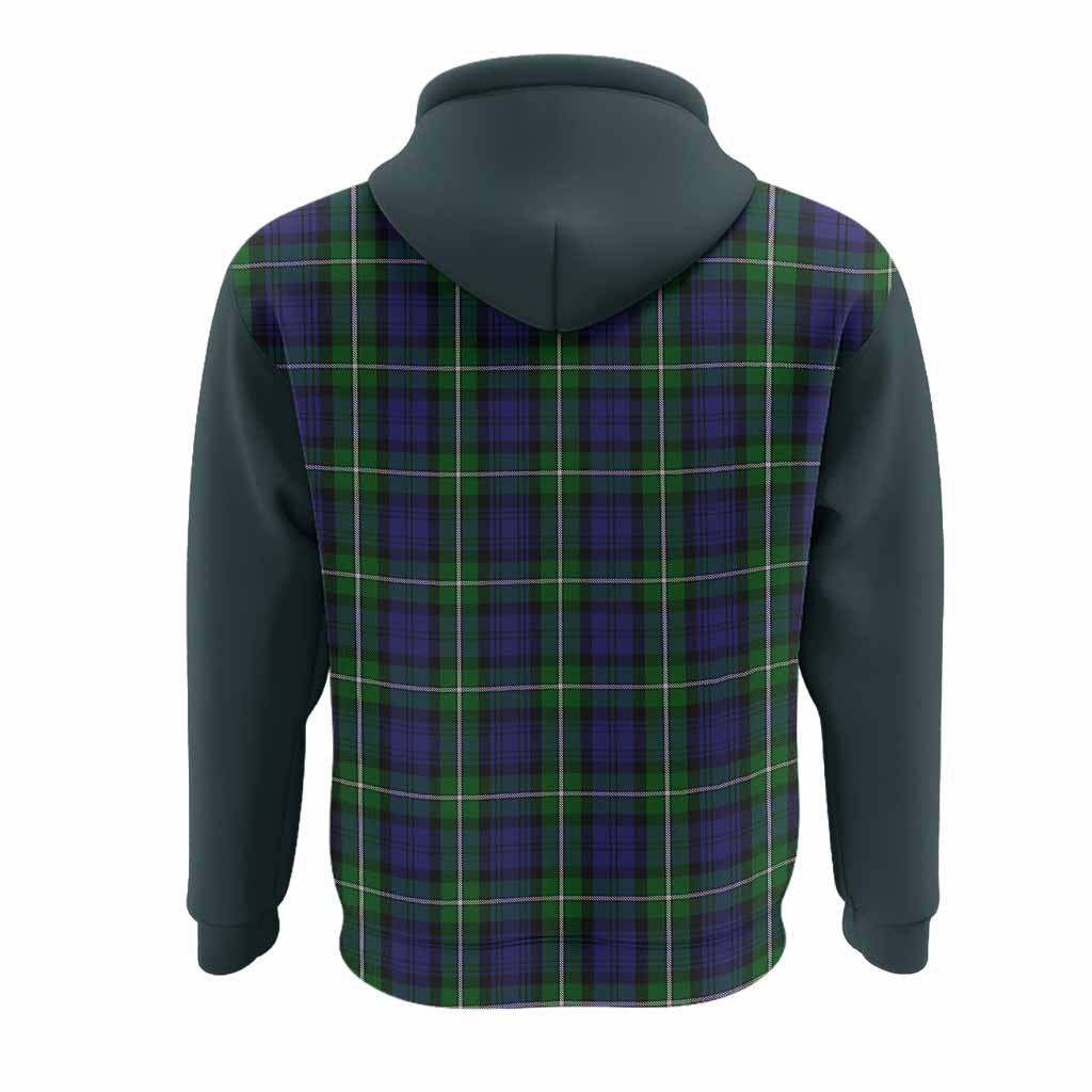 Forbes Tartan Accent Hoodie with Family Crest