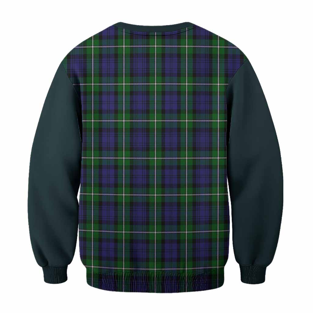 Forbes Tartan Accent Sweatshirt with Family Crest