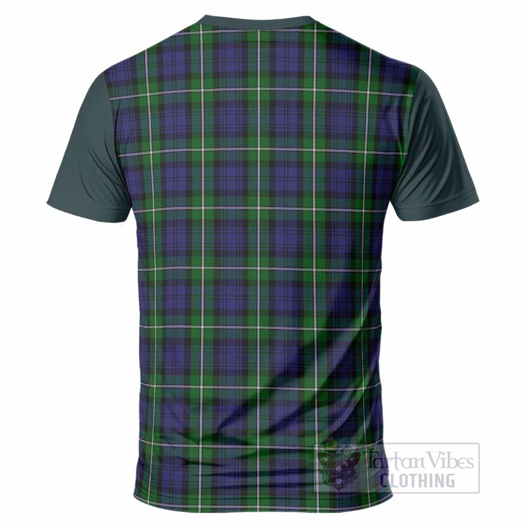 Forbes Tartan Accent T-Shirt with Family Crest