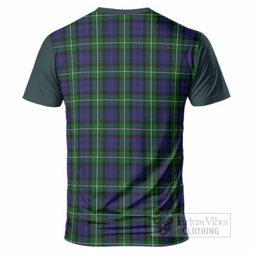 Forbes Tartan Accent T-Shirt with Family Crest