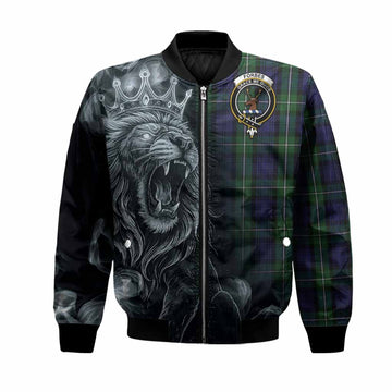 Forbes Tartan Bomber Jacket Roaring Lion Heritage