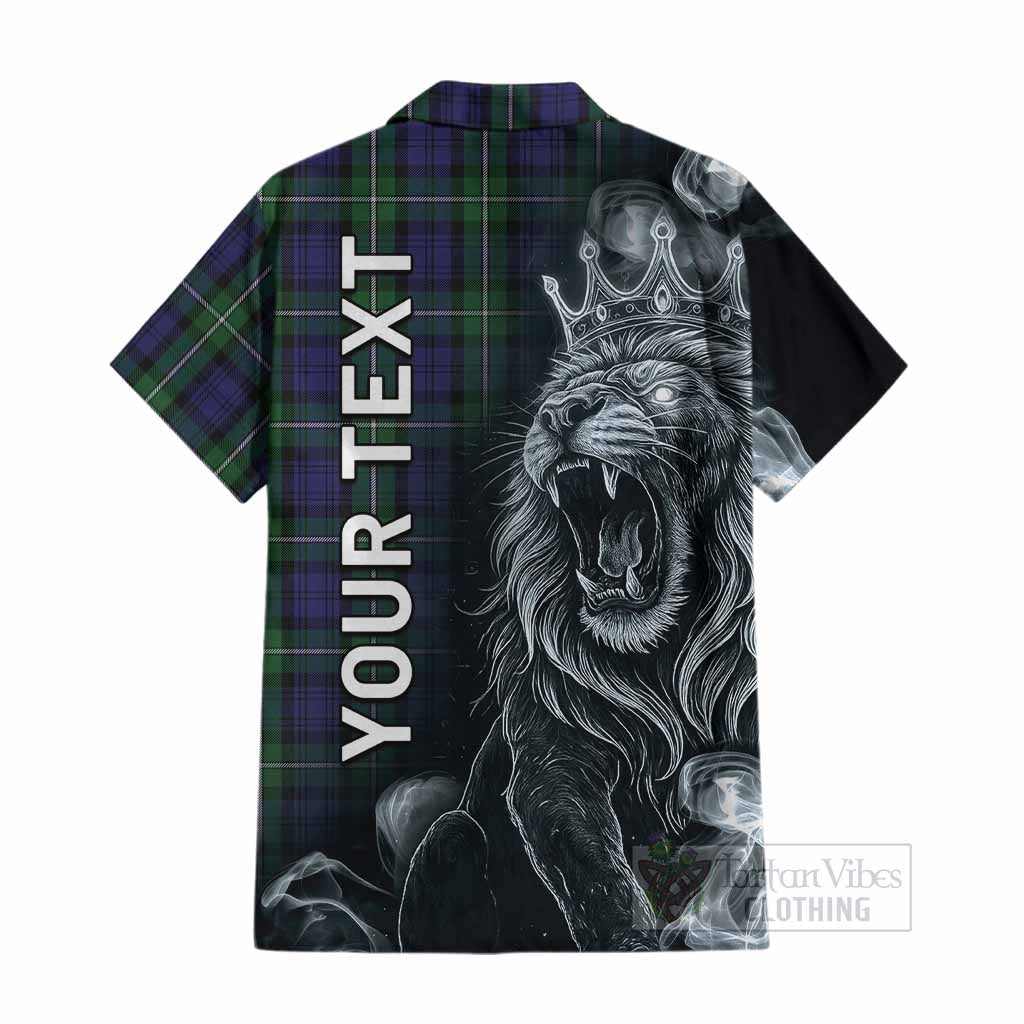 Forbes Tartan Cotton Hawaiian Shirt Roaring Lion Heritage