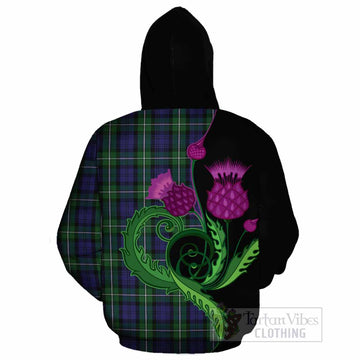 Forbes Tartan Cotton Hoodie Traditional Scottish Thistle