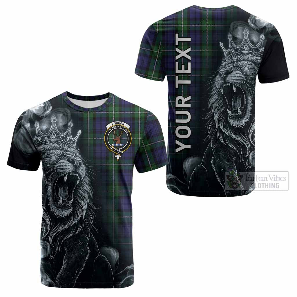 Forbes Tartan Cotton T-shirt Roaring Lion Heritage