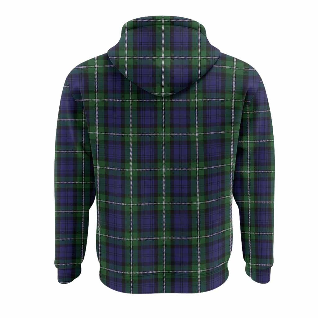 Forbes Tartan Crest Hoodie Ferocious Lion Style