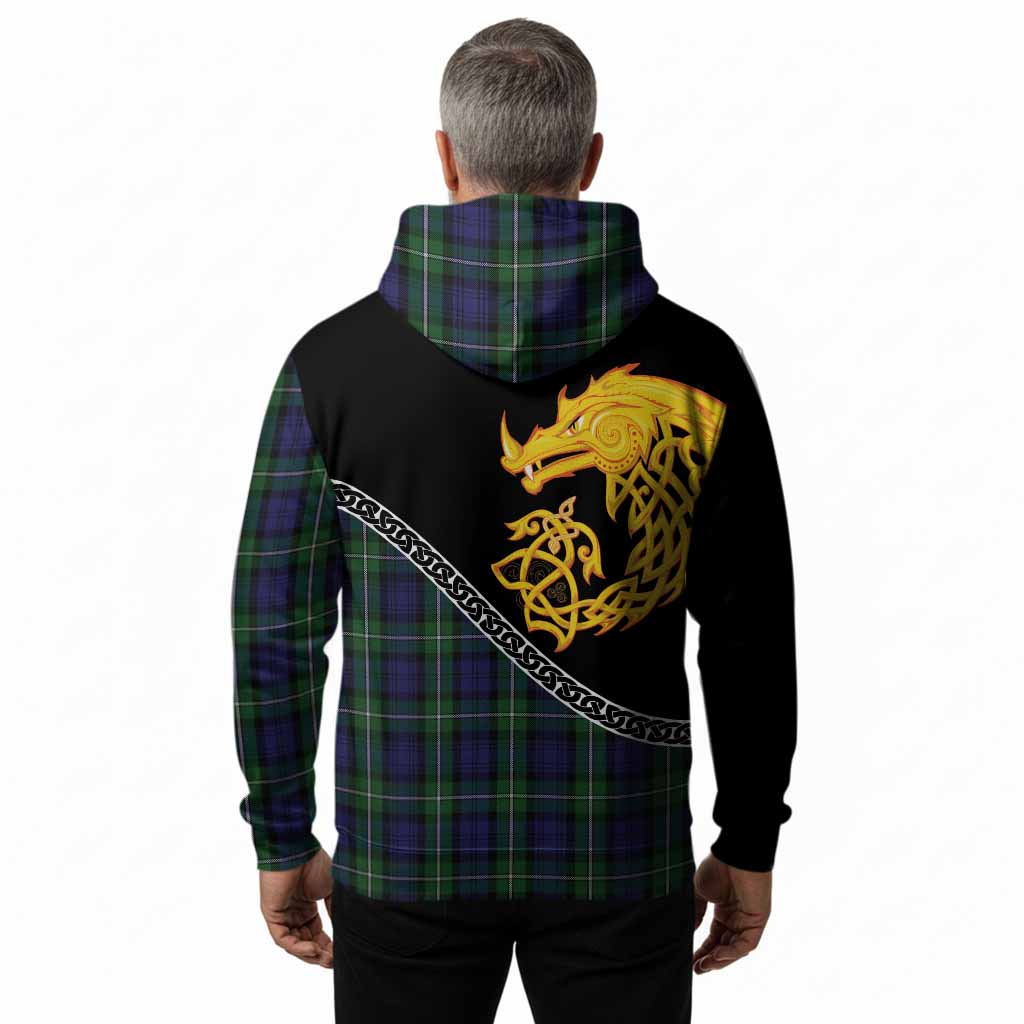 Forbes Tartan Crest Hoodie Legendary Dragon Knot Half Style