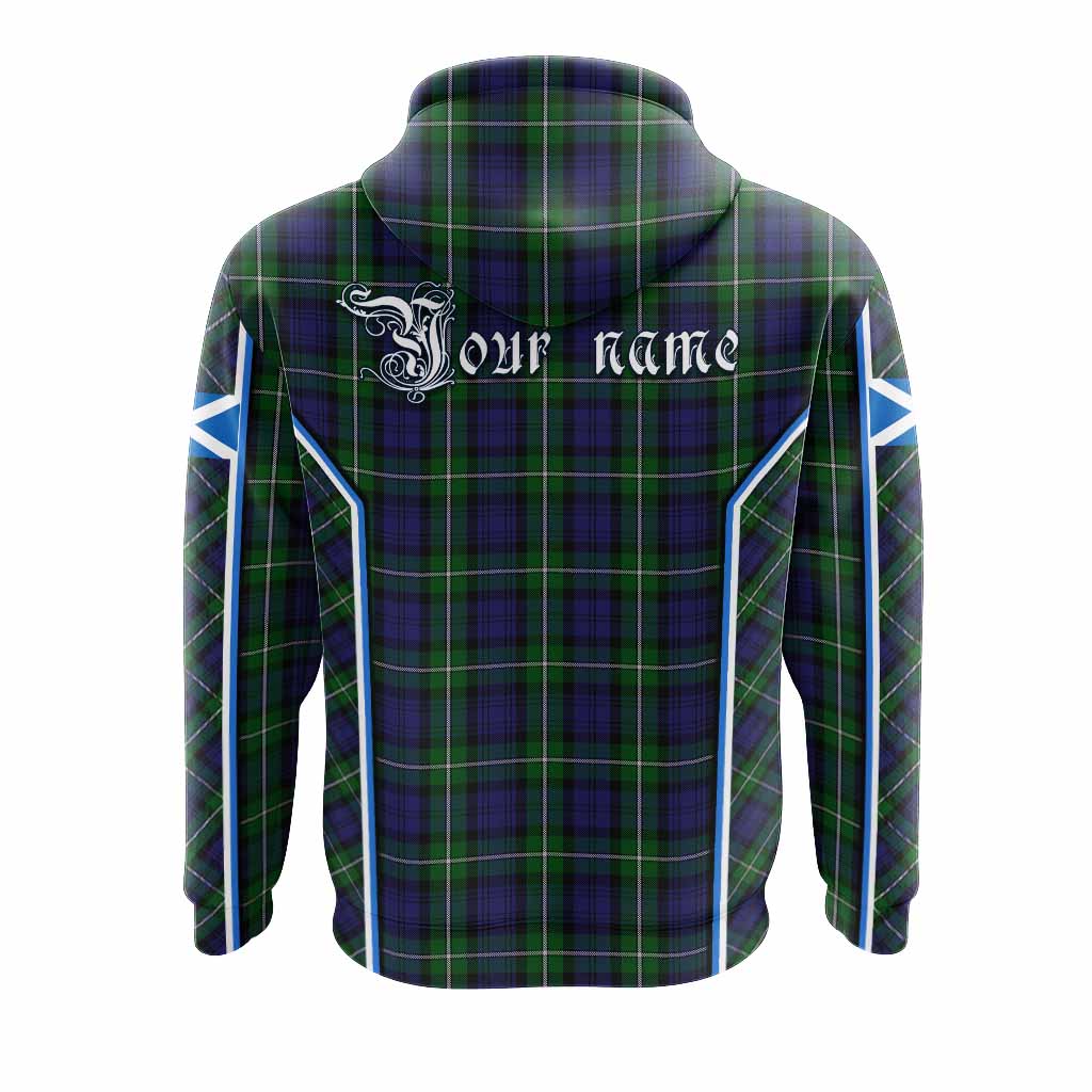 Forbes Tartan Crest Hoodie Scotland Coat of Arm Flag Style - Tartan Vibes Clothing