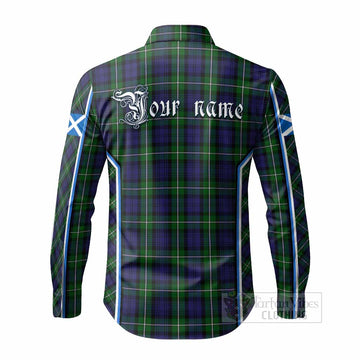 Forbes Tartan Crest Long Sleeve Button Shirts Scotland Coat of Arm Flag Style