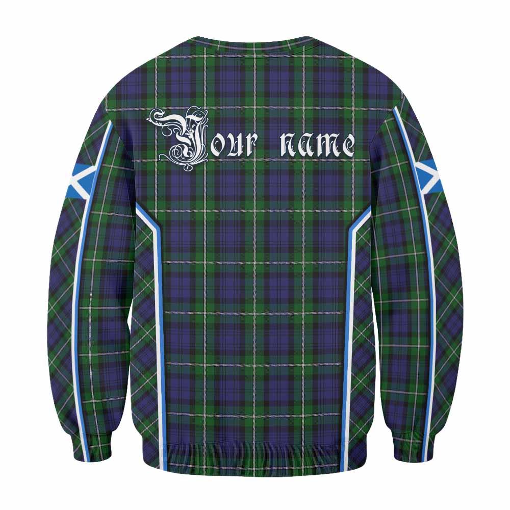 Forbes Tartan Crest Sweatshirt Scotland Coat of Arm Flag Style - Tartan Vibes Clothing