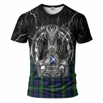 Forbes Tartan Crest T-Shirt Celtic Odin's Raven Legacy