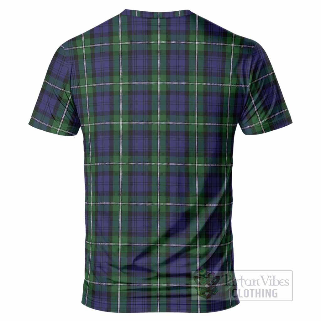 Forbes Tartan Crest T-Shirt Ferocious Lion Style
