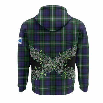 Forbes Tartan Hoodie Thistle Scottish Spirit
