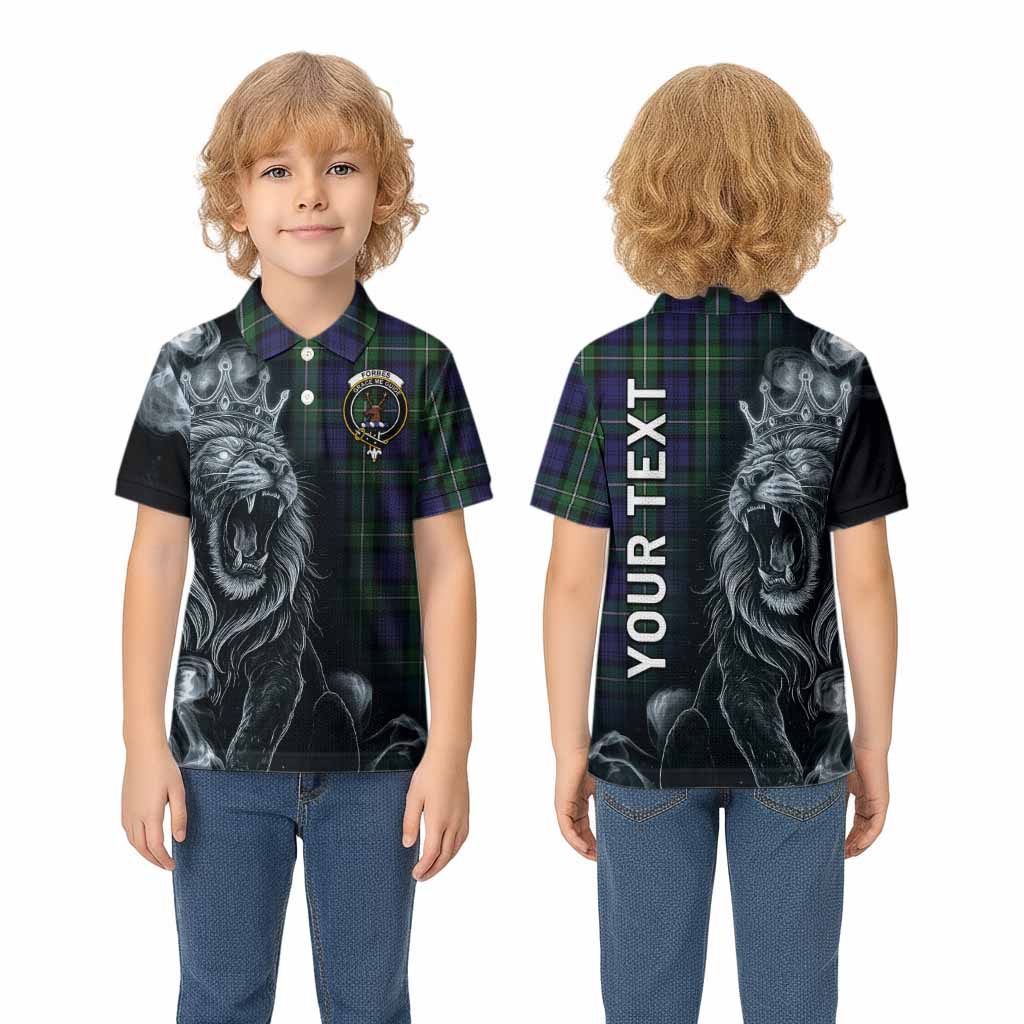 Forbes Tartan Kid Polo Shirt Roaring Lion Heritage